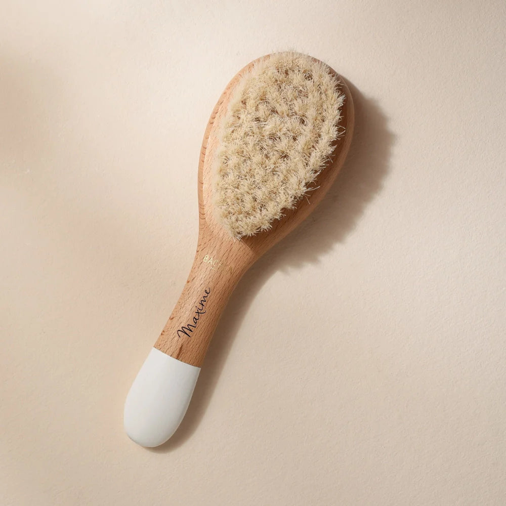 Soft Goat Hair Baby Hair Brush