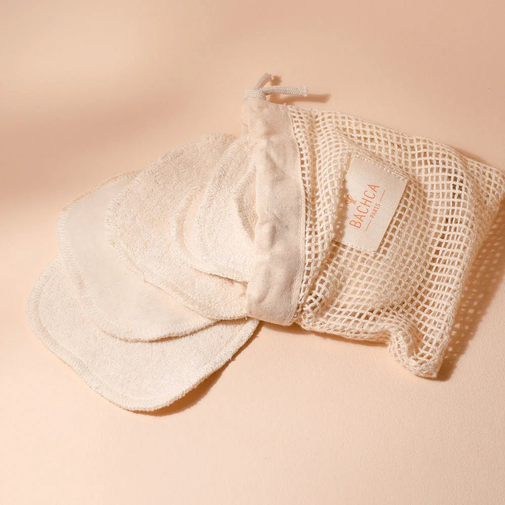 Reusable Cotton Pads with Mesh Wash Bag