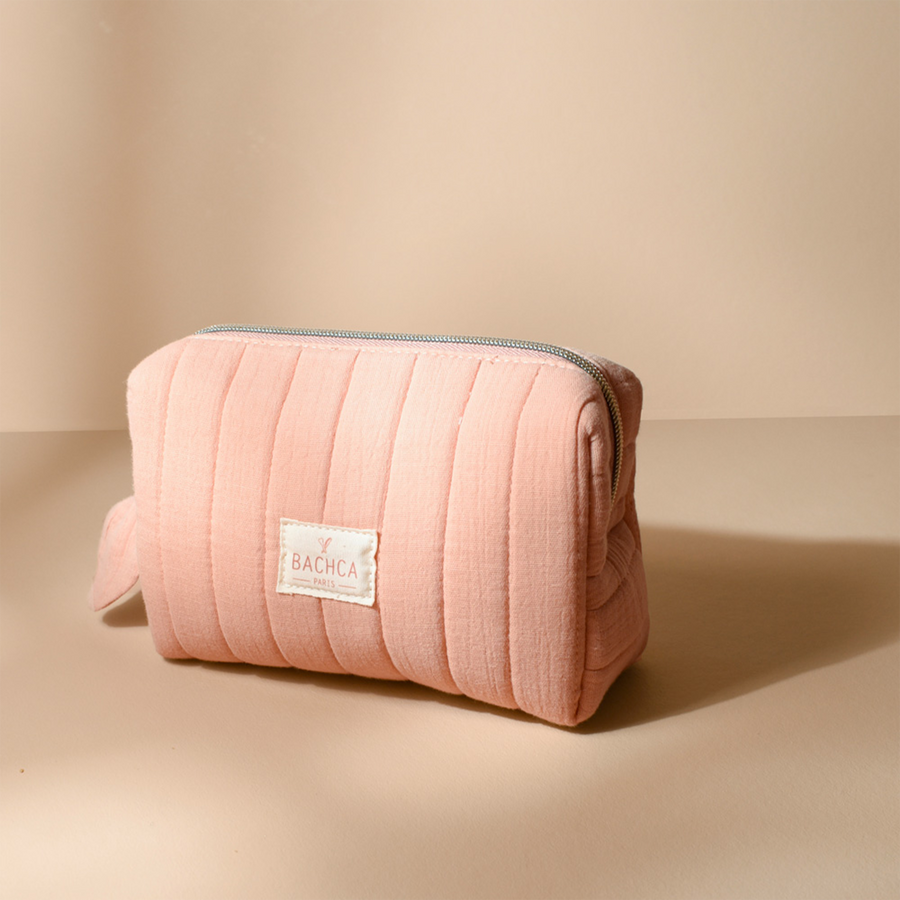 Quilted Makeup Pouch
