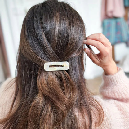 Modern Rectangular Hair Clips