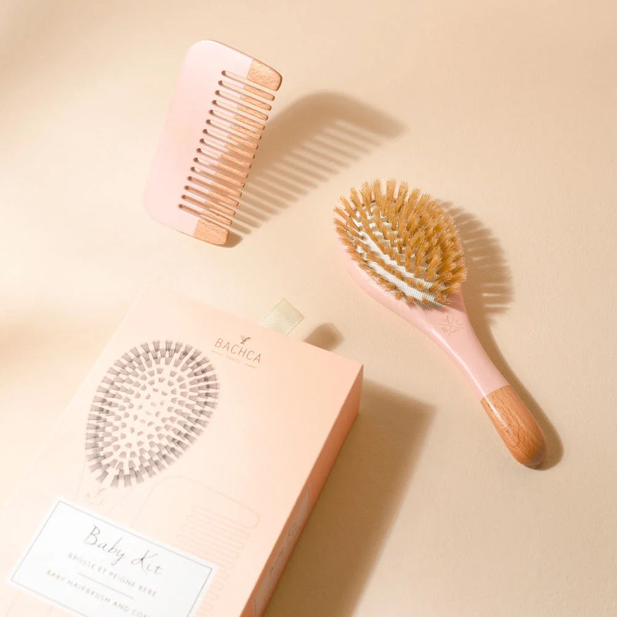 Baby Haircare Gift Set – Brush & Comb Set