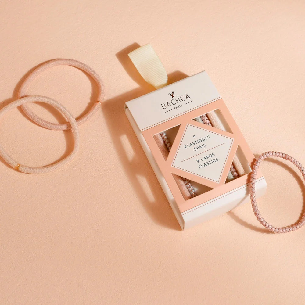 Bachca Pastel Thick Hair Ties 