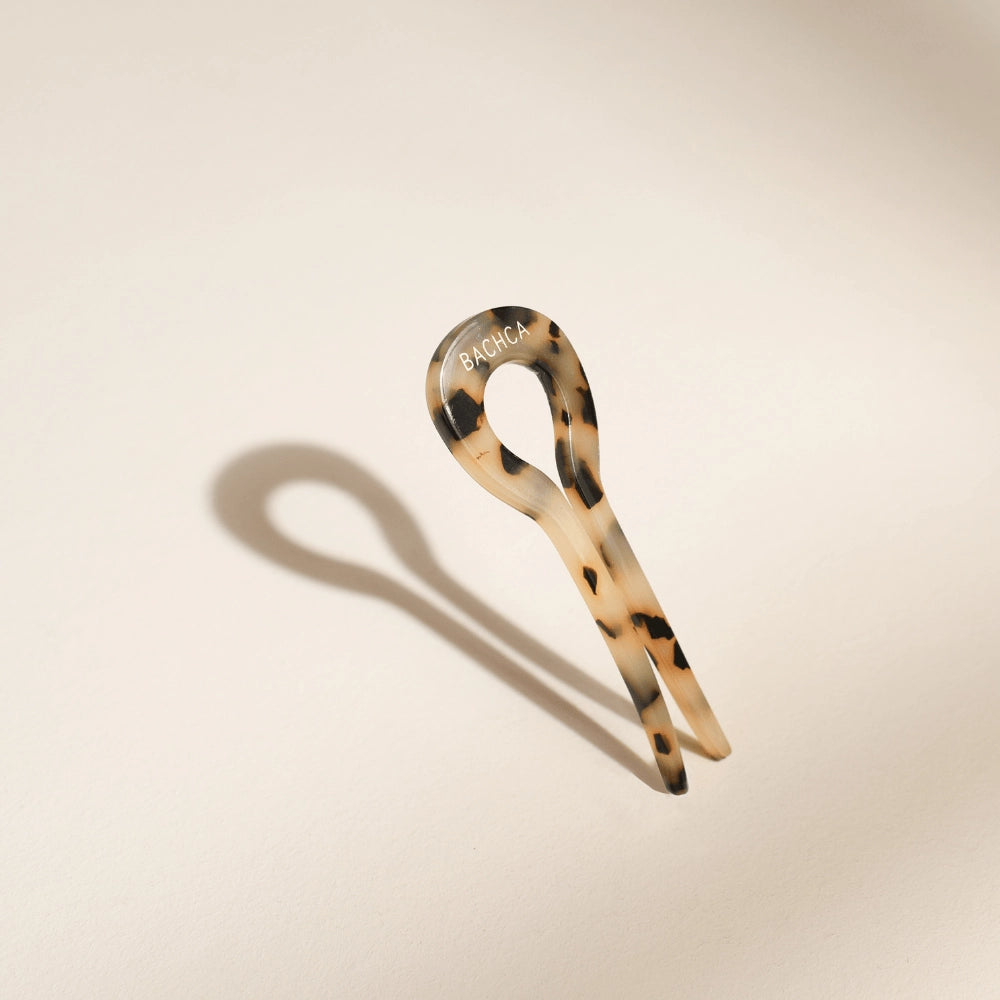 Round Tortoiseshell Hair Pin